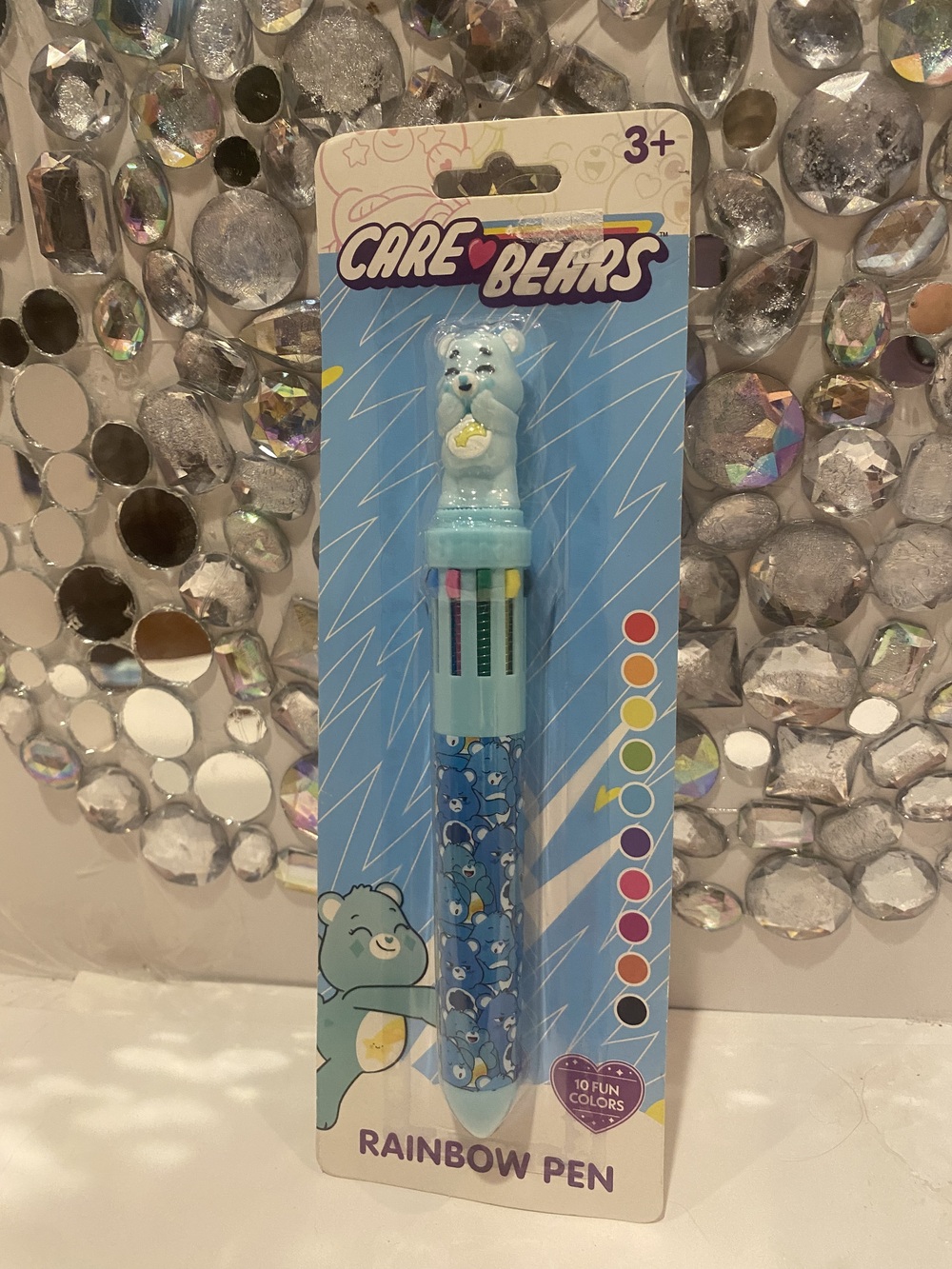 Care Bears Wish Bear 10-Color Rainbow Pen Because One Ink Color Is Boring AF